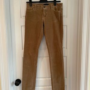 Banana Republic Stretch Tan Corduroy 27